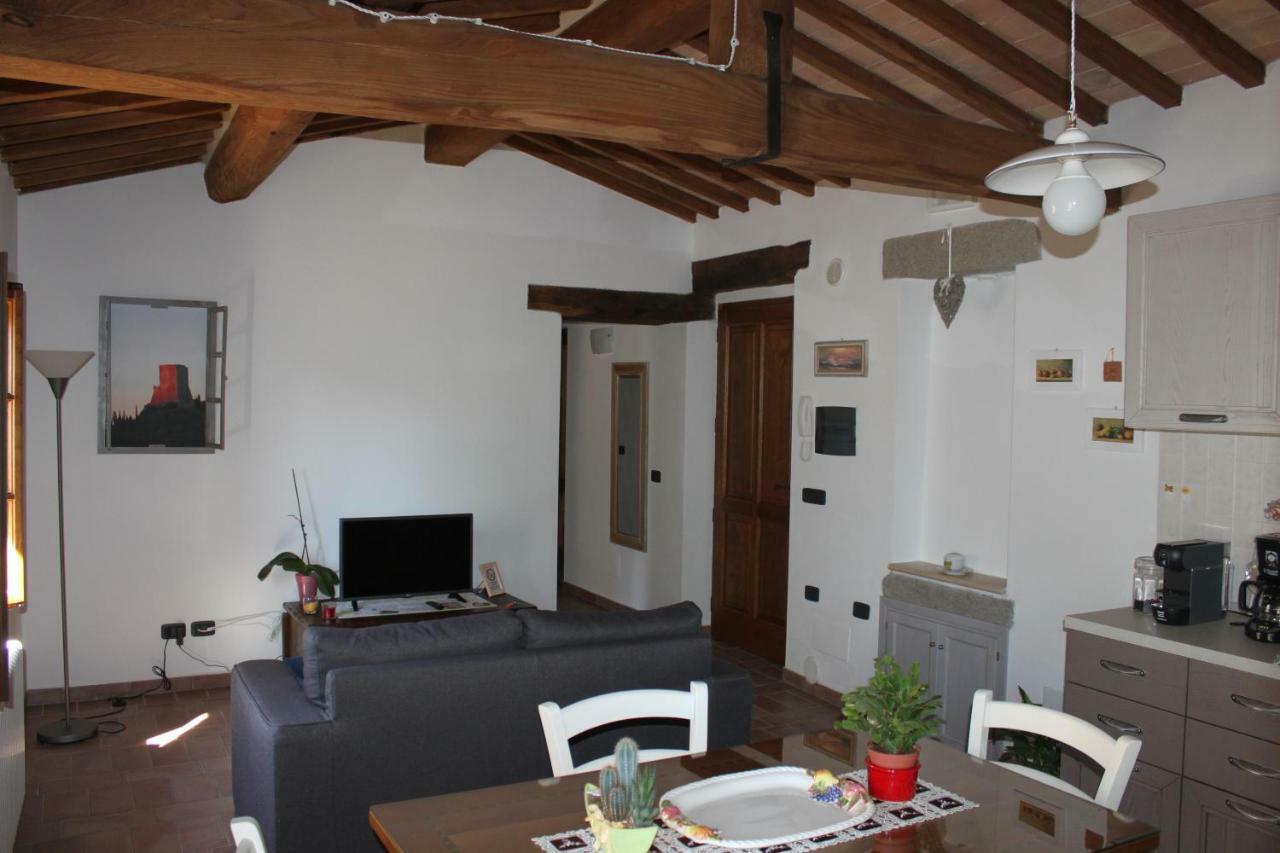 Alla Porta Di Sopra Castiglione dʼOrcia Exterior foto